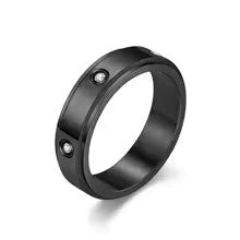 Zircon Infinity Ring
