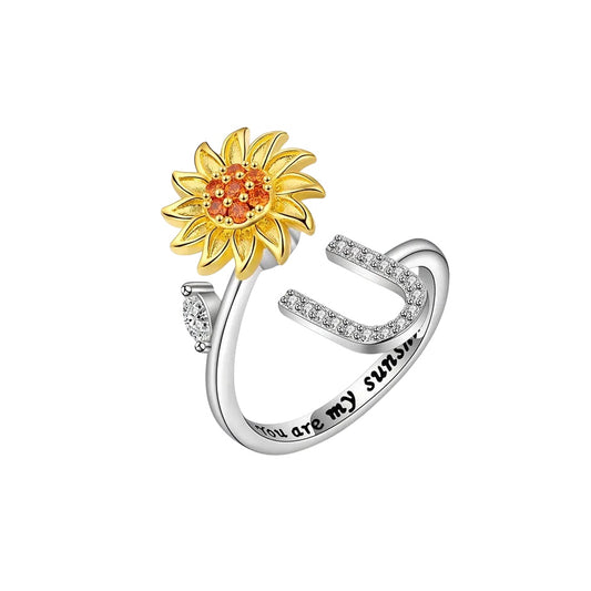 Polly Pocket Sunshine Ring Letter U