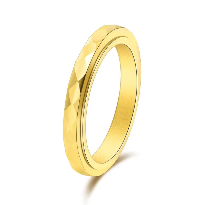 Serenity Halo Band Gold