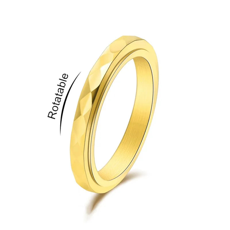 Serenity Halo Band Gold