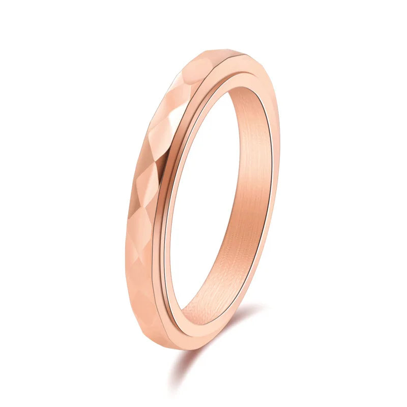 Serenity Halo Band Rose Gold