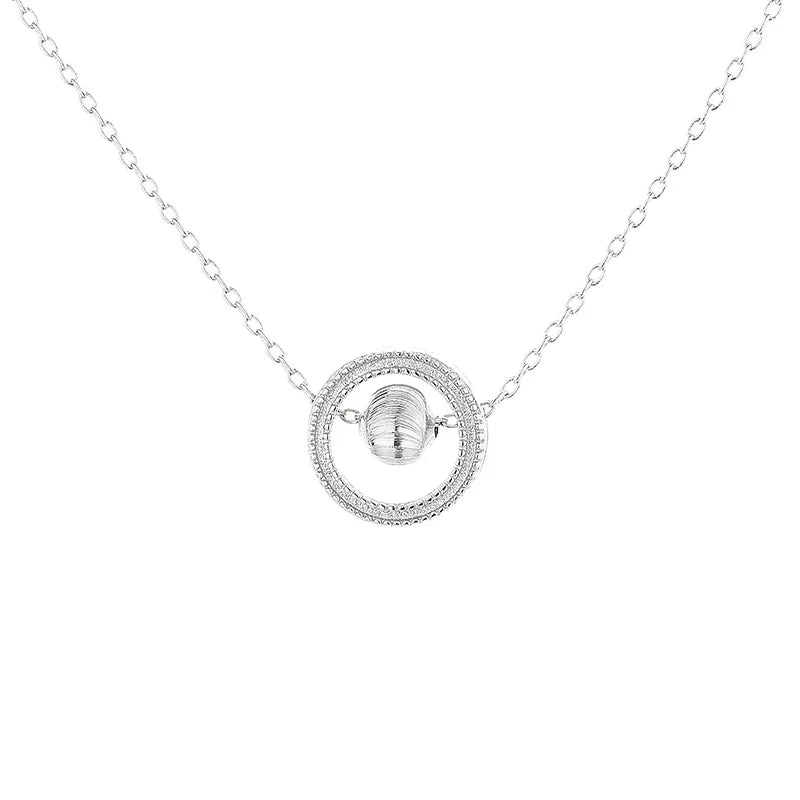 The Minimalist Fidget Necklace Silver