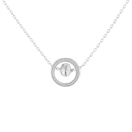 The Minimalist Fidget Necklace Silver