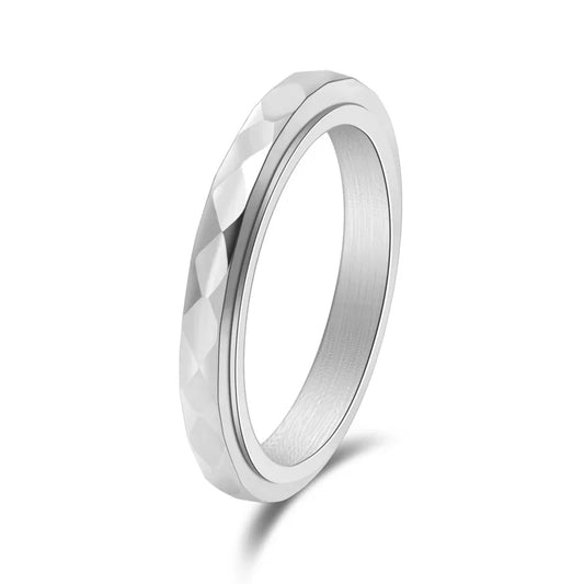 Serenity Halo Band Silver